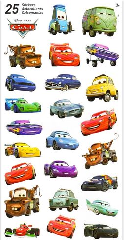 Lightning McQueen School Bag with Lunch Box Set - Bundle with 16" Disney Cars Backpack, Lunch Bag, Stickers, More | Lightning McQueen Backpack for Kids in Saudi Arabia