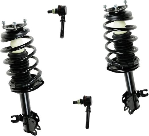 Strut & Spring Assembly Sway Bar End Front Kit Set of 4 Compatible with Nissan Compatible with Sentra 1.8L 2002-2006 223-0630 3241101348 in Saudi Arabia