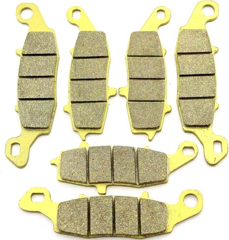Front Rear Brake Pads for Kawasaki VN 1500 Vulcan Nomad 2001-2005 - VN 1600 Vulcan 2001-2008 - VN 1700 Vulcan Nomad Classic Tourer 2009-2014 - ZR750F 1999-2005 FA231 FA229 Brakes MC0146 in Saudi Arabia