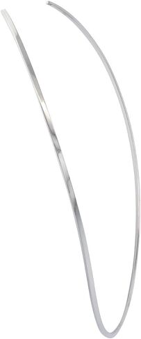 Sterling Silver Wire Choker Collar Necklace Handmade 3/32 inch in Saudi Arabia