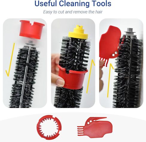 Replacement Parts accessories Kit for iRobot Roomba 600 Series 692 675 677 671 694 614 691 670 615 676 639 621 679 Robotic Vacuum attachment,1 Main Brush, 4 filter, 6 Side Brush, 1 Caster Wheel in Saudi Arabia