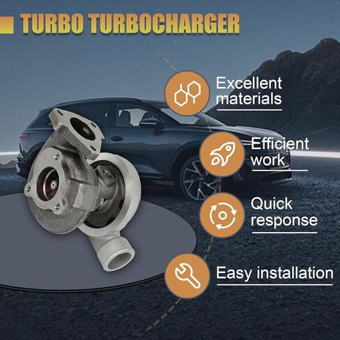 BF4M1011F Turbocharger with Gasket Fit for Deutz BF3L1011 Bobcat 863 864 873 874 S250 T200 Turbo Replace OE 6673123 6666520 in Kuwait