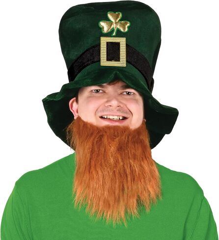 Beistle 30706 Plush Leprechaun Party Hat with Beard in Saudi Arabia