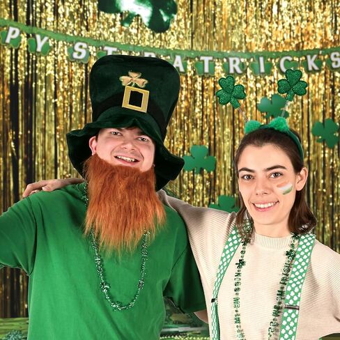 Beistle 30706 Plush Leprechaun Party Hat with Beard in Saudi Arabia