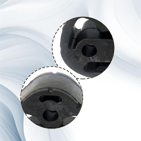 عازل دعم عازل كاتم الصوت 2 قطعة متوافق مع Ram 2500 3500 2010-2025 استبدال 52014091AE 52014091AB 52014091AC in Kuwait