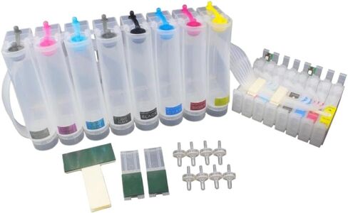 96 Empty CIS CISS Bulk Ink System T0961 with Latest ARC Chip Compatible with R2880 in Saudi Arabia