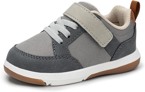 SKYWHEEL Toddler Boy Shoes Casual Sneakers with Hook and Loop Easy On and Off Breathable Mesh Upper Lightweight Tennis Shoes for Toddlers with Comfort Soft Non-Slip Outsole for Everyday in Saudi Arabia