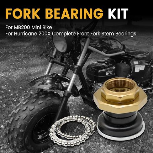 مجموعة محامل الشوكة لمحارب باجا لدراجة باجا MB200 الصغيرة للإعصار 200X مجموعة أدوات تحمل سماعة الشوكة الأمامية الكاملة مجموعة أختام بديلة للدراجات الصغيرة محامل مدببة من الصلب شديدة التحمل in Kuwait