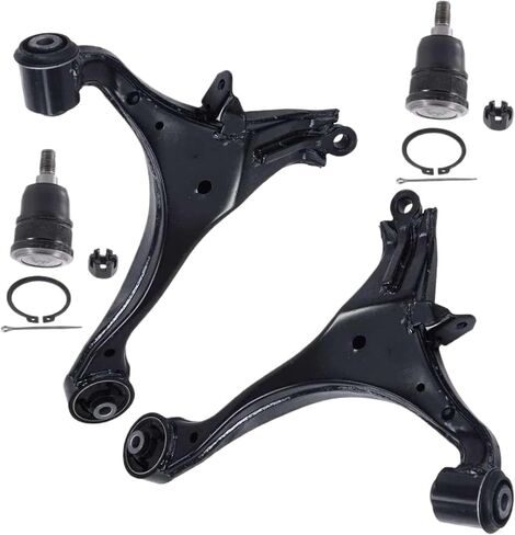 طقم تعليق أمامي 14 قطعة 2 أذرع تحكم سفلية 2 مفاصل كروية 4 خارجي متوافق مع 01 02 03 04 05 سيفيك 2001 2002 2003 2004 2005 in Kuwait