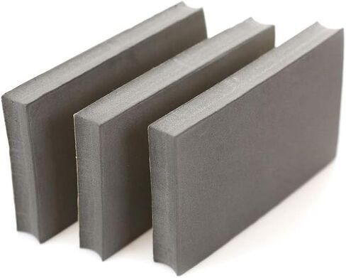 مجموعة إسفنجية للبطاريات المضادة للجاذبية AG-FM-1 وسادات إسفنجية لاصقة من النيوبرين عالية الكثافة، إسفنج ناعم وصلب للعزل، بطانة إسفنجية مقاومة للماء، دعامة لاصقة، إسفنج خلوي مغلق، وسادة مطاطية - عبوة واحدة in Kuwait