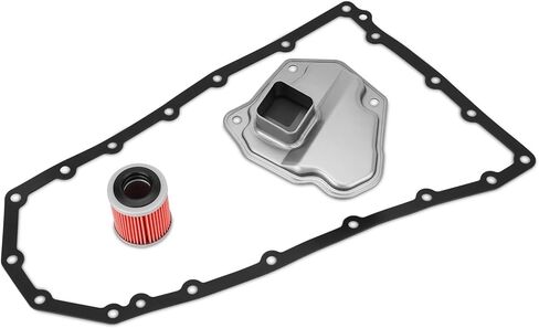 طقم حشية زيت فلتر ناقل الحركة CVT 20 فتحة متوافقة مع 2007-2017 نيسان دودج جيب ميتسوبيشي روج روج سيليكت سنترا، كاليبر، بوصلة باتريوت، لانسر استبدال # 31728-1XF02، 31397-1XF0C in Saudi Arabia