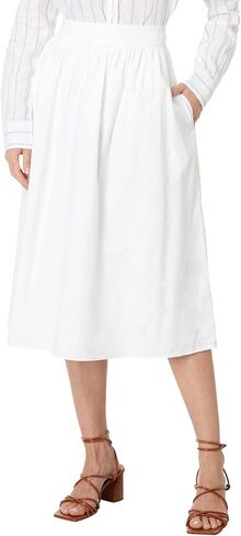 تنورة نسائية متوسطة الطول من قماش البوبلين من Vineyard Vines in Saudi Arabia