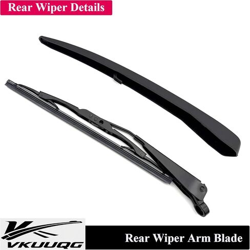 Rear Windshield Wiper Blade Arm Kit Replacement for GMC Terrain 2018-2020, Chevrolet Equinox 2018-2020, Chevrolet Bolt EV 2017-2020, Buick Envision 2016-2020 | Fit Replaces OEM 22894224 in Kuwait