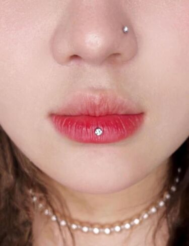 Cisyozi G23 Titanium 20G 18G 16G Fat Back Nose Rings Studs Internally Threaded Lip Labret Medusa Rings Studs Cartilage Tragus Helix Conch Earrings Piercing Jewelry for Women Men 6mm 8mm 10mm Bars in Saudi Arabia