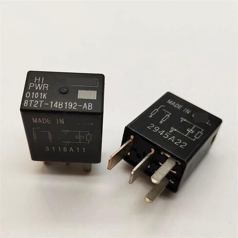 Automobile Relay 8T2T-14B192-AA 8T2T-14B192-AB 8T2T-14B192-BA 8T2T 14B192 AA 4PIN 5PIN Air Conditioning Horn 1Pcs(8T2T-14B192-AB 4PIN) in Saudi Arabia