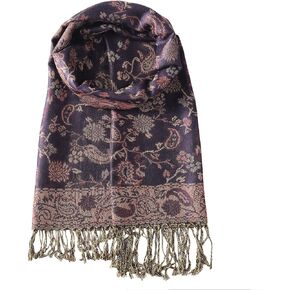 AUSEKALY شالات قابلة للعكس وشاح الهذيان للنساء الباشمينا مثل التفاف لينة حريري الرجال جميع المواسم الأوشحة in Kuwait