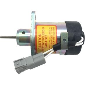 1 قطعة V2607 V3307 12 فولت صمام الملف اللولبي لإيقاف الوقود 1E369-60011 PS45CZ393 أجزاء إيقاف الملف اللولبي in Kuwait