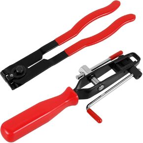 مجموعة كماشة مشبك الحذاء CV المكونة من قطعتين، مجموعة أدوات ربط السيارة شديدة التحمل مع قاطع، كماشة ربط حذاء الأذن الاحترافية، كماشة محور خرطوم السيارة المحمولة لصيانة السيارات in Kuwait