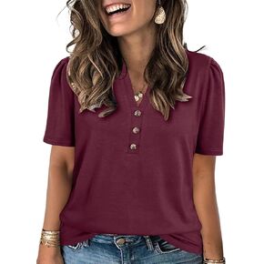 المرأة حجم كبير بلايز الصيف الملابس العصرية ملابس عصرية قمصان قصيرة الأكمام فضفاضة الستر L-4XL in Kuwait