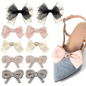 10 قطع من مشابك الأحذية للنساء من حجر الراين والكريستال ومشابك الأحذية وإكسسوارات الأحذية ومشابك تزيين الأحذية ومشابك الأحذية ودبابيس المجوهرات ومشابك الأحذية in Kuwait