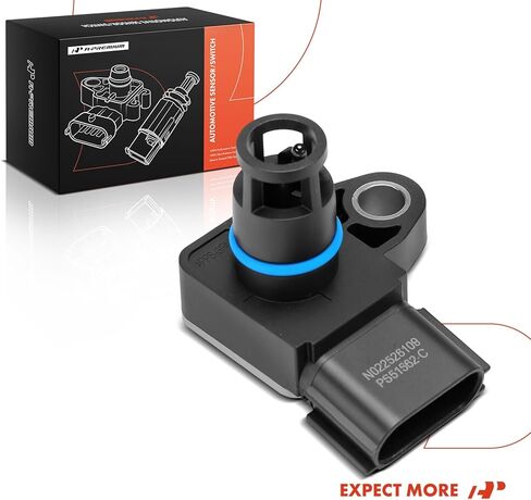 A-Premium Manifold Pressure MAP Sensor [4 Pins] Compatible with Hyundai Elantra 2020-2023, Sonata 2019-2025, Santa Fe 2021-2025, Tucson 2022-2025, Kona, Santa Cruz & Kia Sorento, Sportage, Stinger, K5 in Saudi Arabia