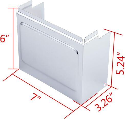 Pair Top & Bottom Metal Battery Side Cover Panel Set for Dyna Models 1997-2005 Low Rider Super Wide Glide FXD FXDS FXDL FXDX FXDC FXDWG, Chrome Set, 66367-97/66368-97/66718-01 in Saudi Arabia
