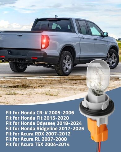 طقم مقبس ضوء إشارة الانعطاف الخلفي مناسب لهوندا CR-V 2005-2006 Odyssey 2018-2024 Ridgeline 2017-2025، مناسب لـ Acura RDX 2007-2012 TSX 2004-2014 RL 2007-2008، استبدال 33303-S5A-003 in Saudi Arabia