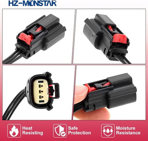 قطعتان من وصلة ملف الإشعال 9U2Z14S411EA متوافقة مع Ford V6 V8 Flex، Ford Edge Fusion F150 F350 F250 Super Duty Explorer، Lincoln MKS MKT MKX استبدال S2280 WPT931 in Saudi Arabia