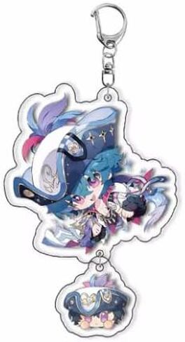 Cartoon Anime Pendant Keychains Holder Car Key Ring Mobile Phone Bag Hanging Cute Kawaii Chibi Wuthering Waves Video Game (Brant/Style 1) in Saudi Arabia