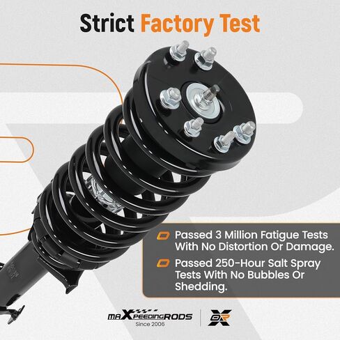 maXpeedingrods 4Pcs Front Struts & Sway Bar Links for Honda Accord 2008-2012, 172562L 172562R Shock Absorbers Complete Strut with Coil Spring Assembly in Saudi Arabia