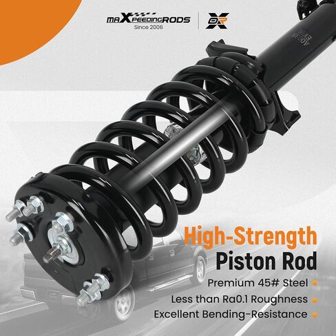maXpeedingrods 4Pcs Front Struts & Sway Bar Links for Honda Accord 2008-2012, 172562L 172562R Shock Absorbers Complete Strut with Coil Spring Assembly in Saudi Arabia