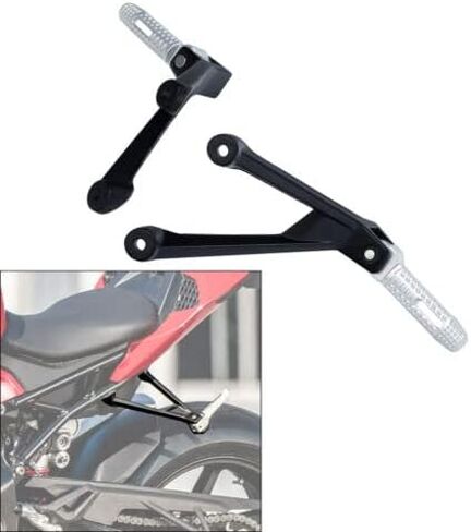 TCMT Passenger Footpegs Pegs Footrest Fit For BMW M1000RR K66 2020-2025 S1000RR K67 2019-2025 in Saudi Arabia