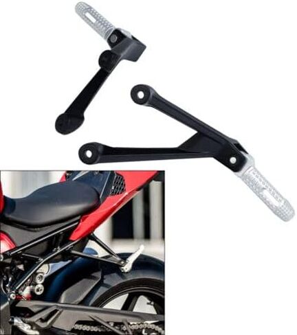 TCMT Passenger Footpegs Pegs Footrest Fit For BMW M1000RR K66 2020-2025 S1000RR K67 2019-2025 in Saudi Arabia