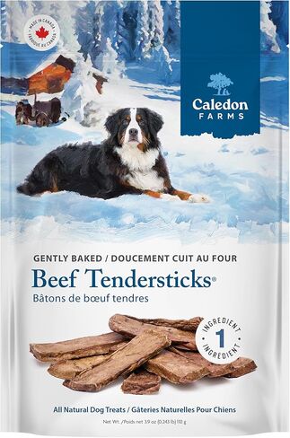 Caledon Farms Pork Tenderstick Dog Treats, No Additives, Preservatives Free, 3.88 Ounces (Pack of 4) in Saudi Arabia