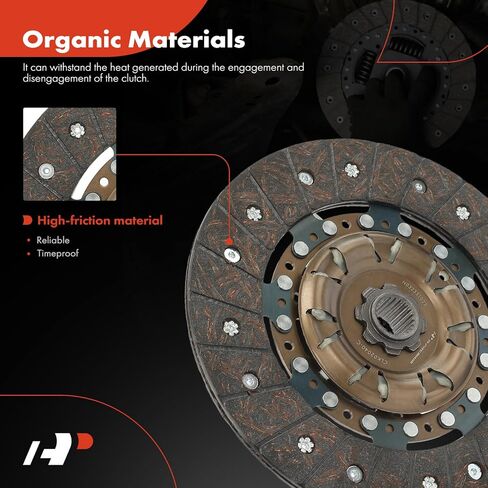 A-Premium Transmission Clutch Kit Compatible with Volkswagen Jetta 2003-2004, Golf 2002-2005, Beetle 2002-2004 & TT Quattro 2000-2006, 1.8L 2.8L in Saudi Arabia
