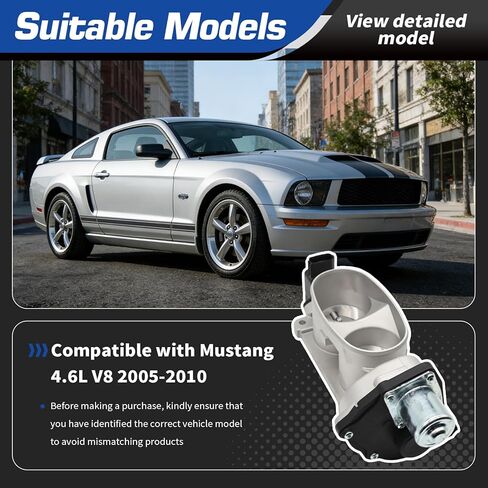 S20038 مجموعة جسم الخانق الإلكترونية المتوافقة مع موستانج 4.6L V8 2005-2010 تم استبدالها بـ 7R3Z9E926AA 4R3Z9E926DA TB1023 9R3Z9E926A 9R3Z9E926B in Kuwait