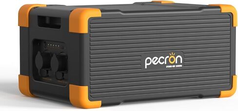 pecron Extra Battery 3840Wh, Expand Capacity for E3600LFP/E3800LFP/F3000LFP/E2400LFP/E1500LFP/E1000LFP Portable Power Station, LiFePO4 Backup Battery in Saudi Arabia