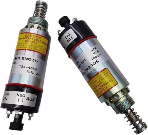 1pc Fuel shutdown solenoid valve 155-4652 stop solenoid for 3116 E320B E325B solenoid in Saudi Arabia