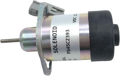 1pc V2607 V3307 12V fuel shut-off solenoid valve 1E369-60011 PS45CZ393 parts Stop Solenoid in Kuwait