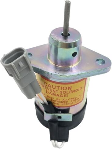 1pc V2607 V3307 12V fuel shut-off solenoid valve 1E369-60011 PS45CZ393 parts Stop Solenoid in Kuwait