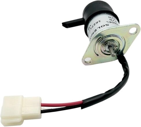 1pc 16271-60012 16271-60010 12V Fuel Shutoff Solenoid 052600-4151 052600-4150 Stop Solenoid Excavator Part in Kuwait