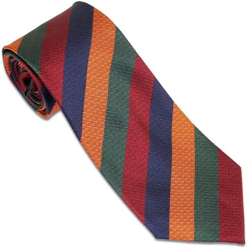 ربطة عنق حريرية غير مجعدة من فوج دوق لانكستر - (شريط جديد) in Saudi Arabia