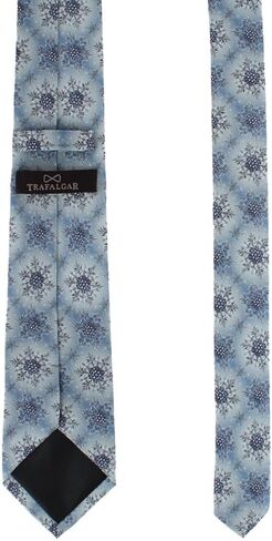 Trafalgar Men's Clarence The Classy Snowflake Silk Holiday Necktie in Saudi Arabia