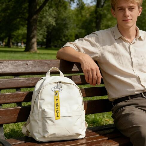 3 قطع من سلسلة المفاتيح ذات الحزام الأصفر - مشبك فريد من نوعه على شكل جراد البحر مع مخطط مرح وسحر رمز الموسيقى، تذكار تذكاري لسلامة ركوب متنزه الحنين in Kuwait