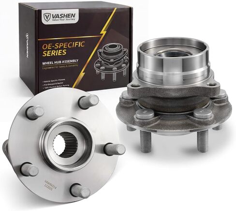 Pair 513265 Front Wheel Bearing Hub Assembly, Fit for Toyota Prius Hatchback 2009 2008 2007 2006 2005 2004, 5 Lugs in Kuwait