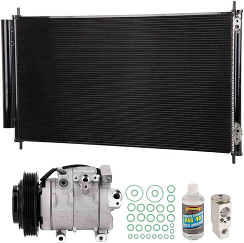 لمجموعة مكيف الهواء Acura TL 2009-2014 مع مكثف ومجفف ضاغط التيار المتردد - BuyAutoParts 61-89456R6 جديد in Saudi Arabia