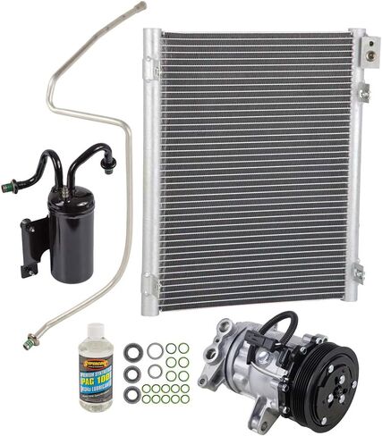 A/C Kit w/AC Compressor Condenser & Drier For 2003 Dodge Ram 1500 w/ 3.7L V6 or 4.7L V8 - DOES NOT FIT 5.7L HEMI V8! - BuyAutoParts 60-82447CK New in Saudi Arabia