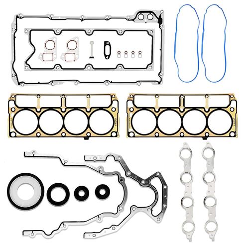 Bestview Gen III LS Engine Gasket Kit Compatible with GM Chevy Silverado Sierra Suburban Tahoe Yukon 1999-2007 - Engine LS V8 4.8L 5.3L 5.7L 6.0L 6.2L – Replace# 12558178 12551933 12611384 in Saudi Arabia