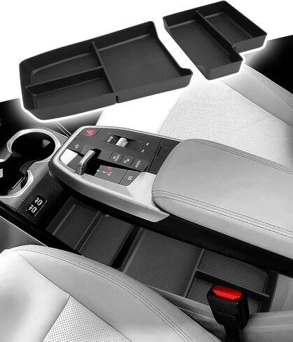 CDEFG 2Pcs for 2023 2024 2025 2026 BMW X1 U11 Accessories Center Console Organizer Tray X1 (xDrive28i, M35i xDrive) Lower Middle Console Storage in Saudi Arabia