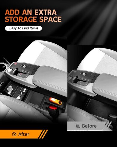 CDEFG 2Pcs for 2023 2024 2025 2026 BMW X1 U11 Accessories Center Console Organizer Tray X1 (xDrive28i, M35i xDrive) Lower Middle Console Storage in Saudi Arabia